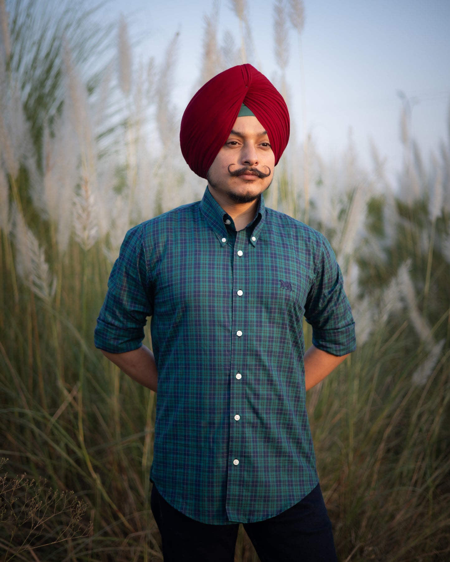 Regular Fitted Cotton Check Shirt