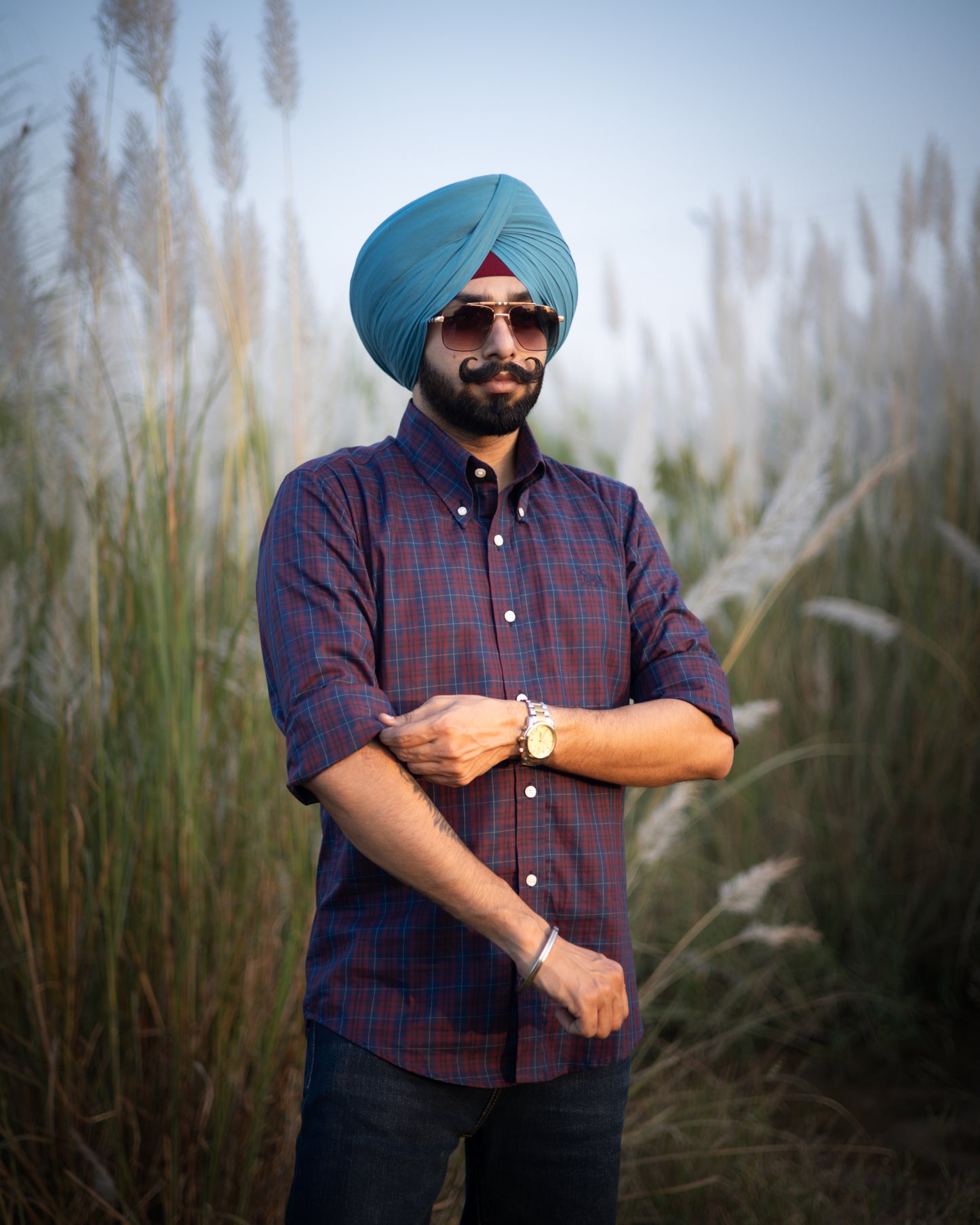 Regular Fitted Cotton Check Shirt