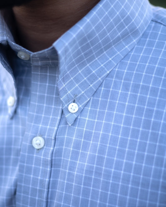 Regular Fitted Cotton Check Shirt