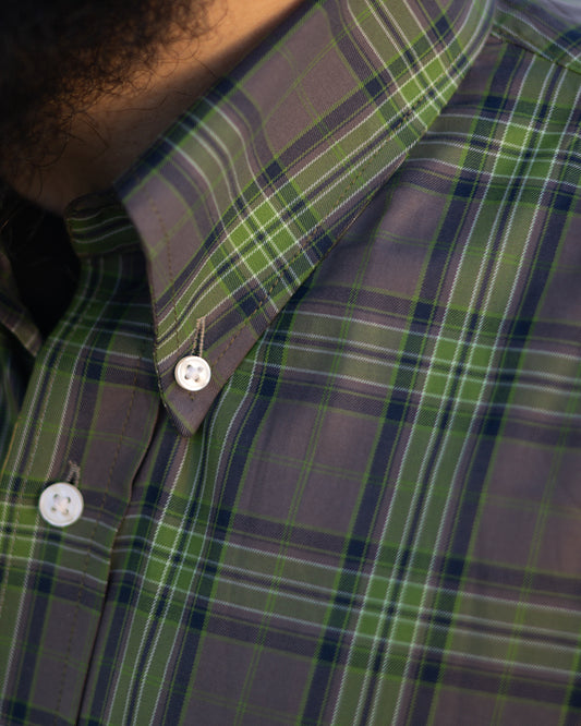 Regular Fitted Cotton Check Shirt